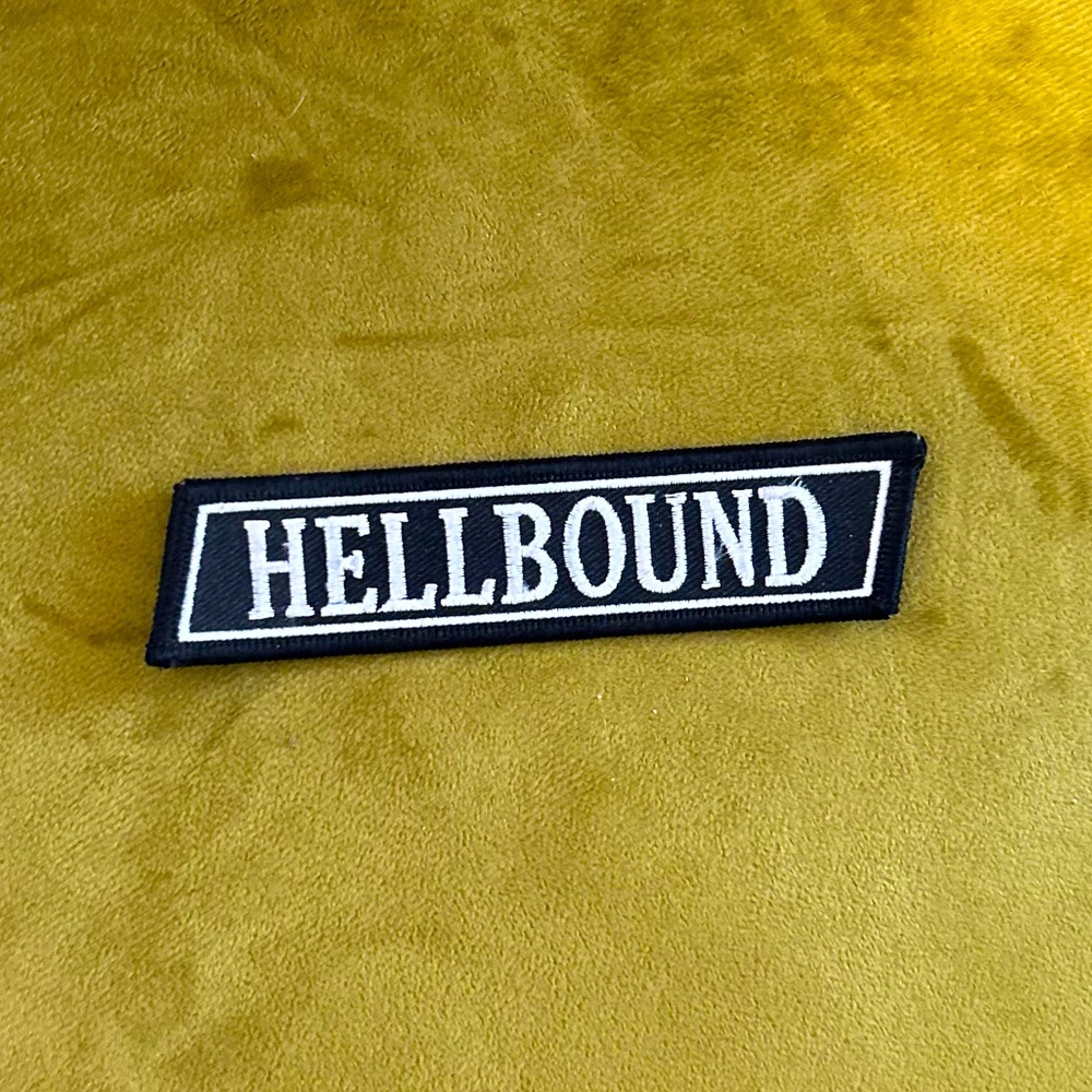 Hell pound sew on patch